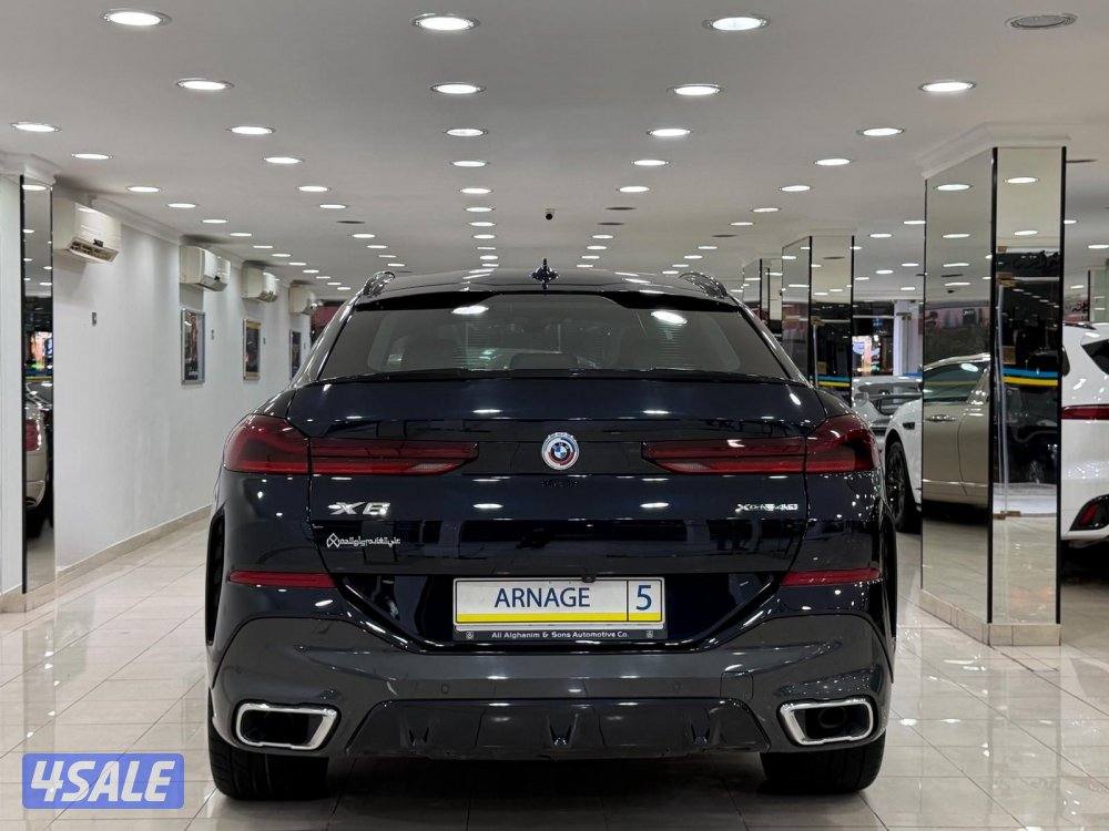 بي ام دبليو X6 وكالة تحت الكفالة موديل ٢٠٢٣ عداد ٦٤ الف كيلو4