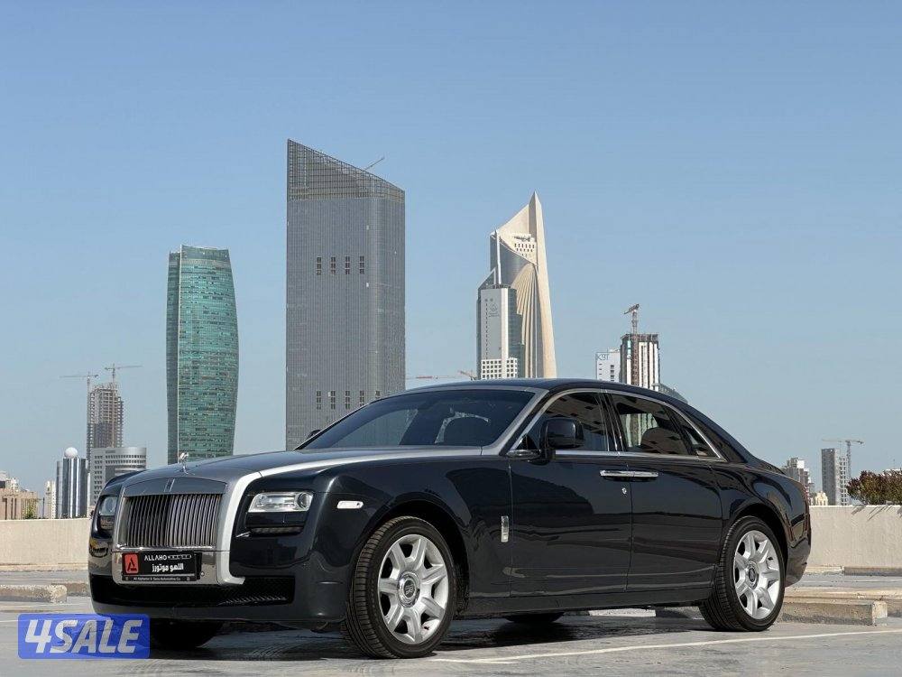 رولزGHOST موديل2010 عداد46الف وارد الغانم سيرفس منتظم1