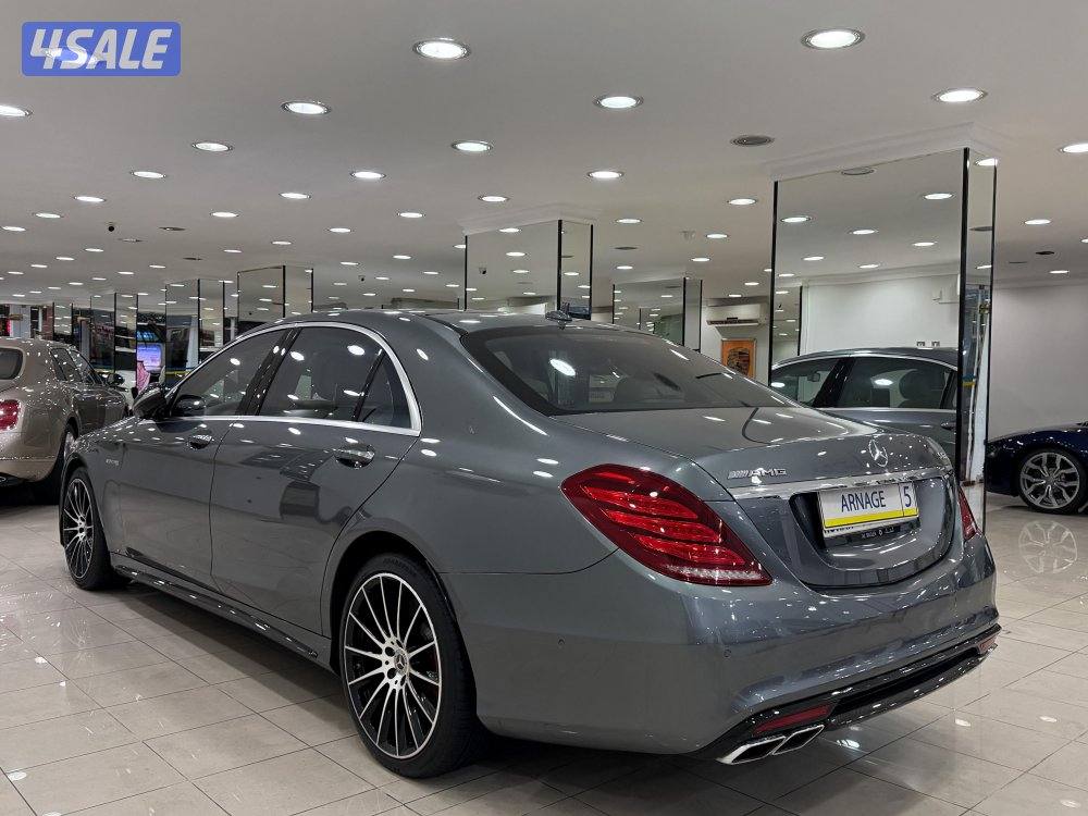 مرسيدس S63 وكالة موديل ٢٠١٧ عداد ١٠٦ الف كيلو3