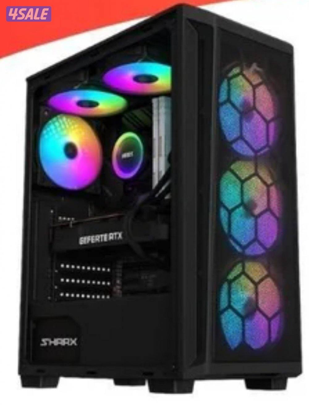 بي سي للبيع كرت الشاشة RTX5060Ti asus المعالج i7-14700K0