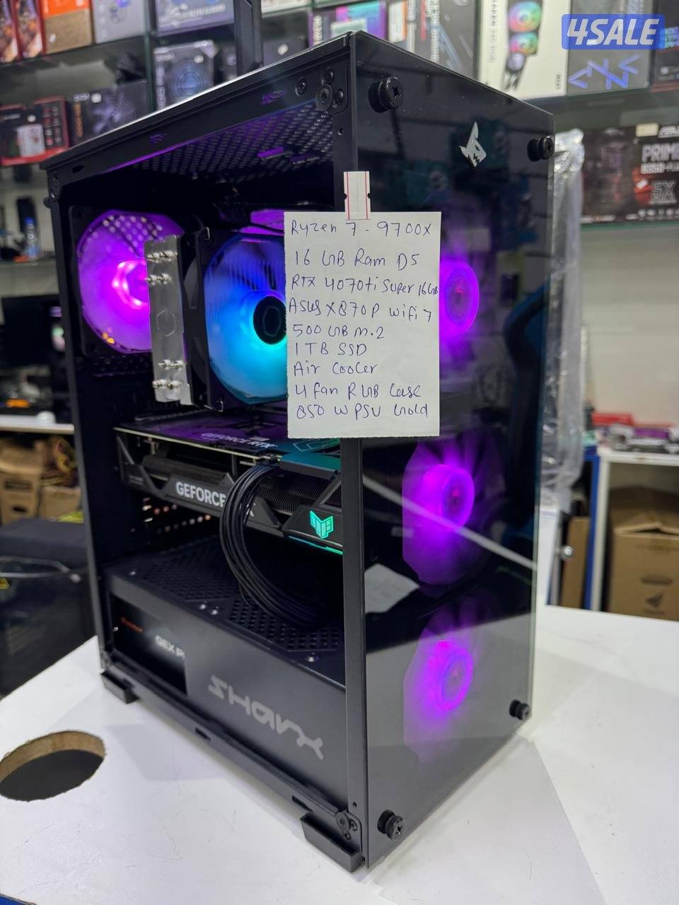 Ryzen 7 9700x rtx 5060ti 16 gb1