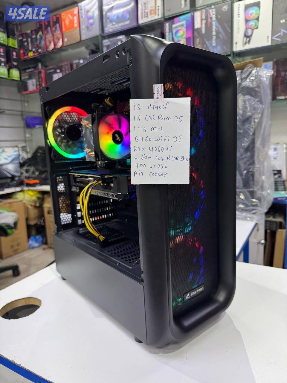 Ryzen 7 9700x rtx 5060ti 16 gb7