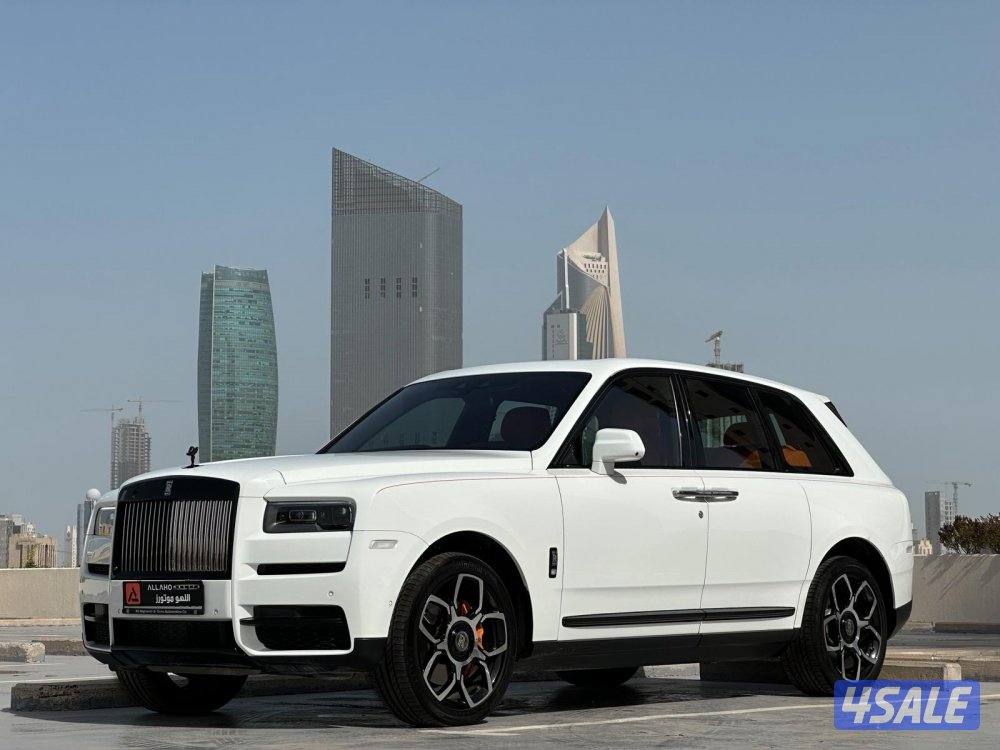 رولزرويسCULLINAN BLACK BAGموديل2023 عداد14الف وارد الغانم تحت الكفاله1