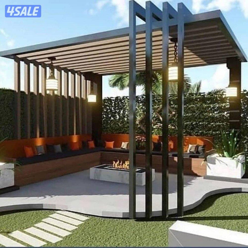 حداد مظلات خام خشبي غرفة مخازن جميع عمال حداده معلم باكستاني9