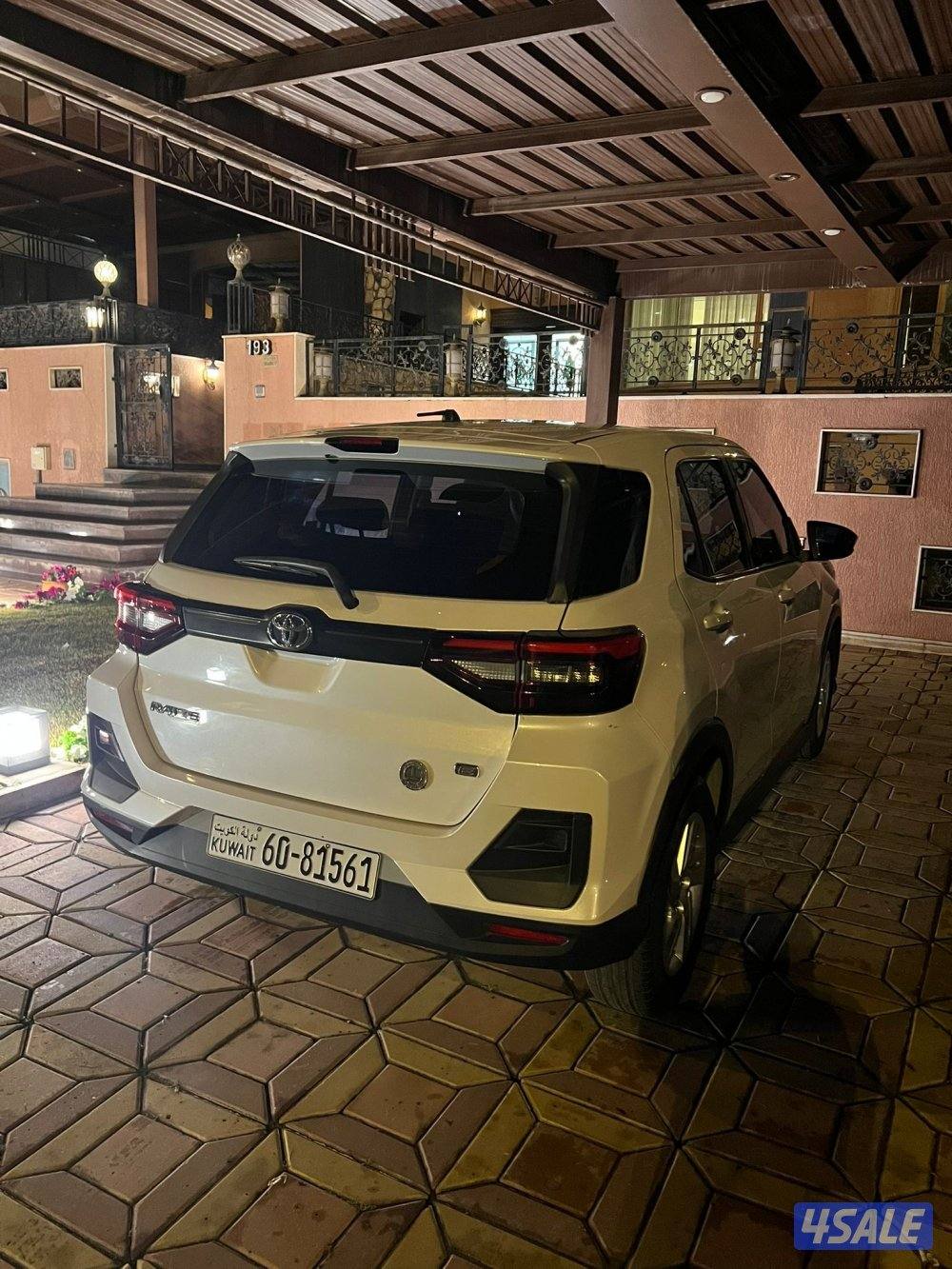 تويوتا ريز 2022 حجم المكينه 1000CC تيربو5