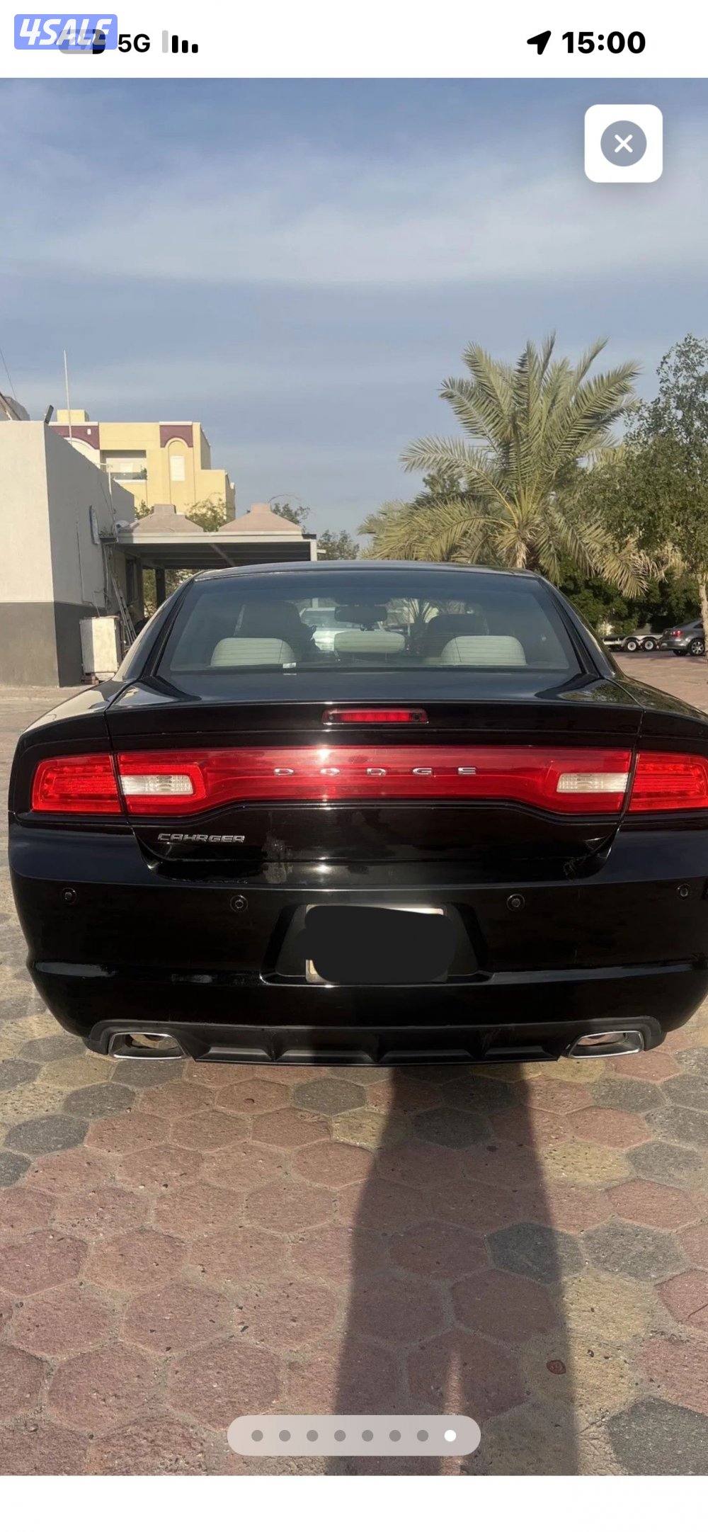 للبيع شارجر 2014 اسود 6 سلندر0