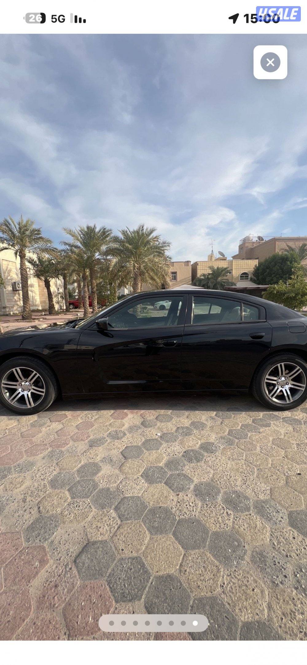 للبيع شارجر 2014 اسود 6 سلندر2