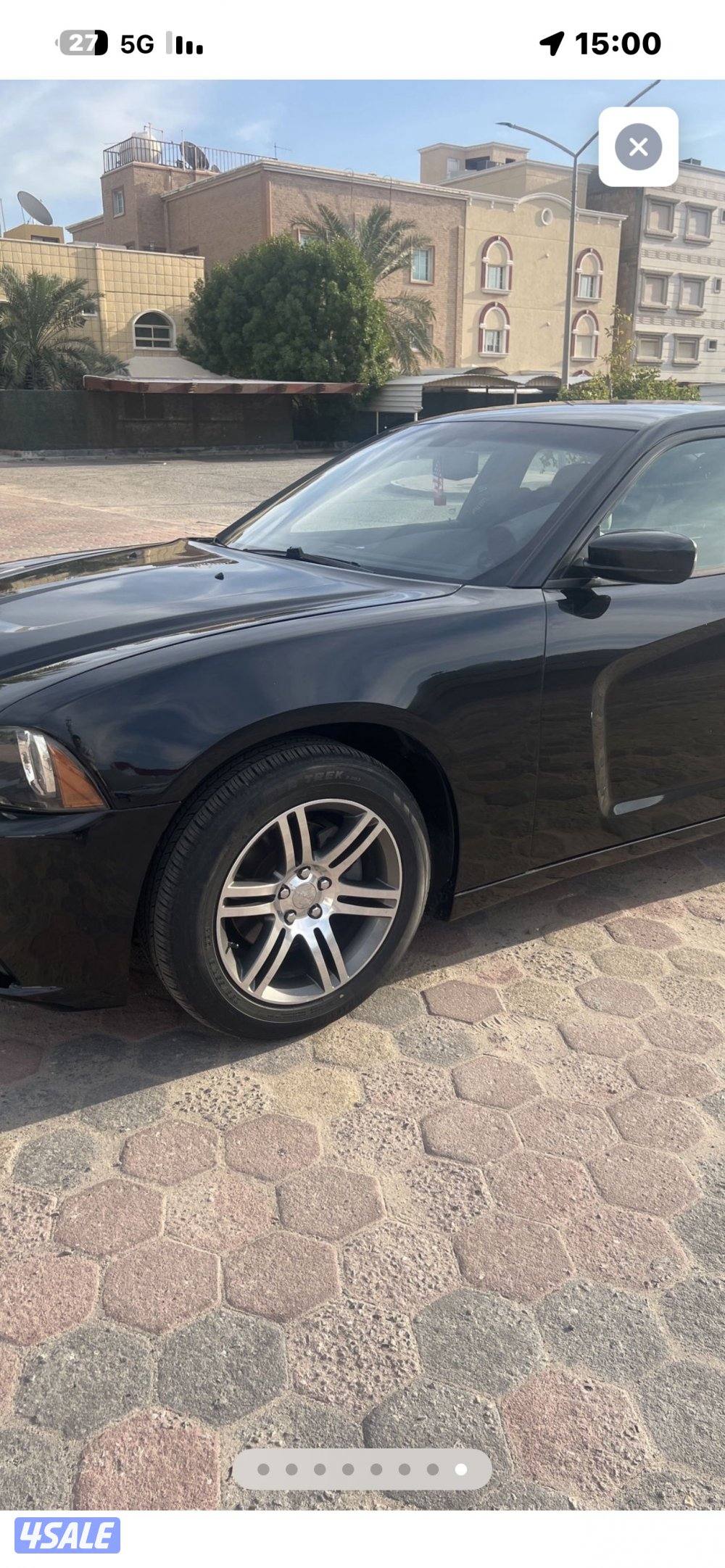 للبيع شارجر 2014 اسود 6 سلندر7