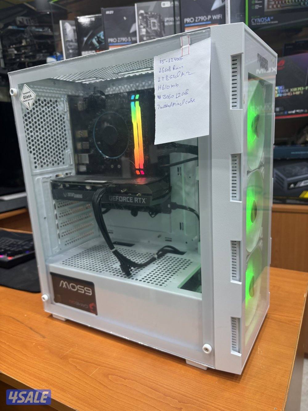 Gaming pc used. And new available4