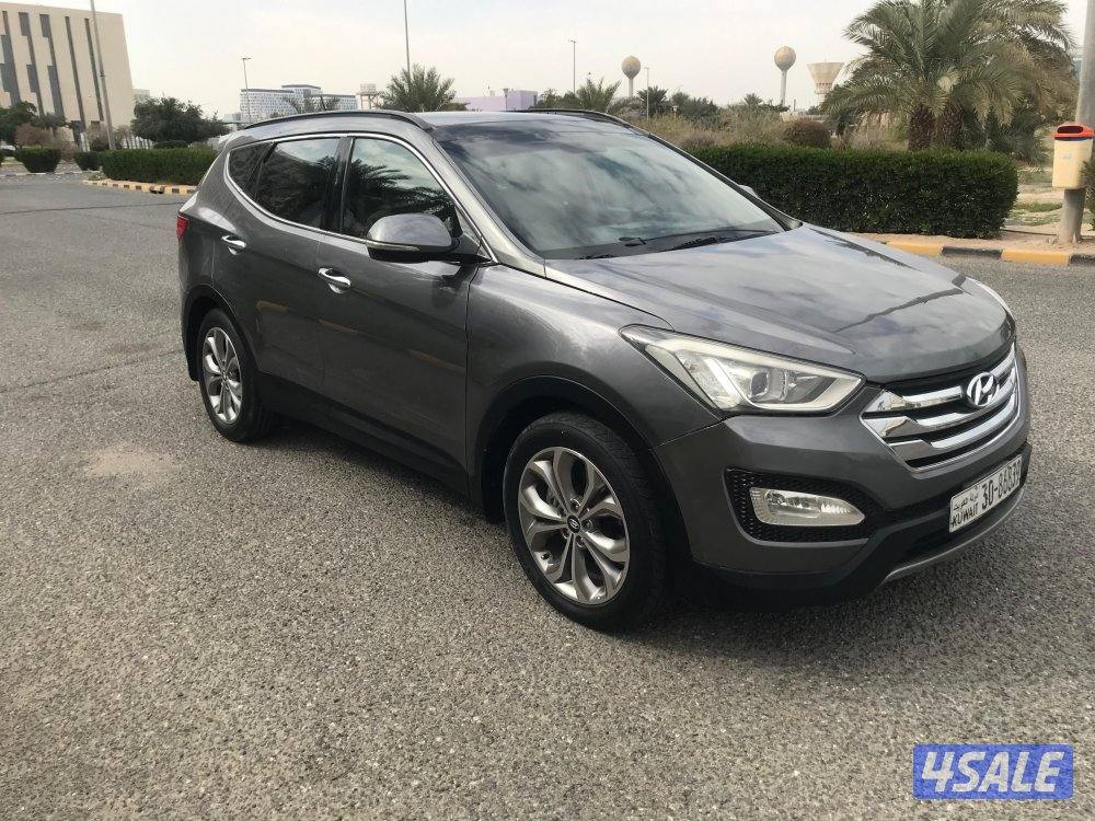 جيب هونداي سنتافي مديل 2015 بانوراما عداد 114لون رمادي2