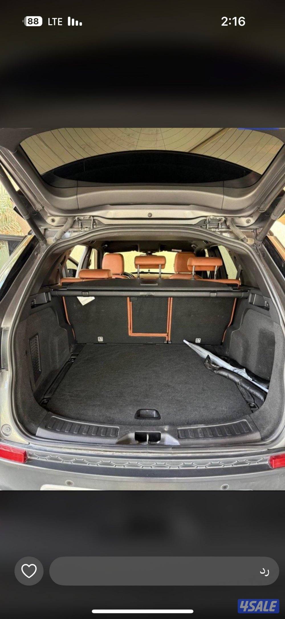 لاندروفر ديسكفري 2015 بحالة الوكاله ماشي 138 نظيف جدا كامل المواصفات6