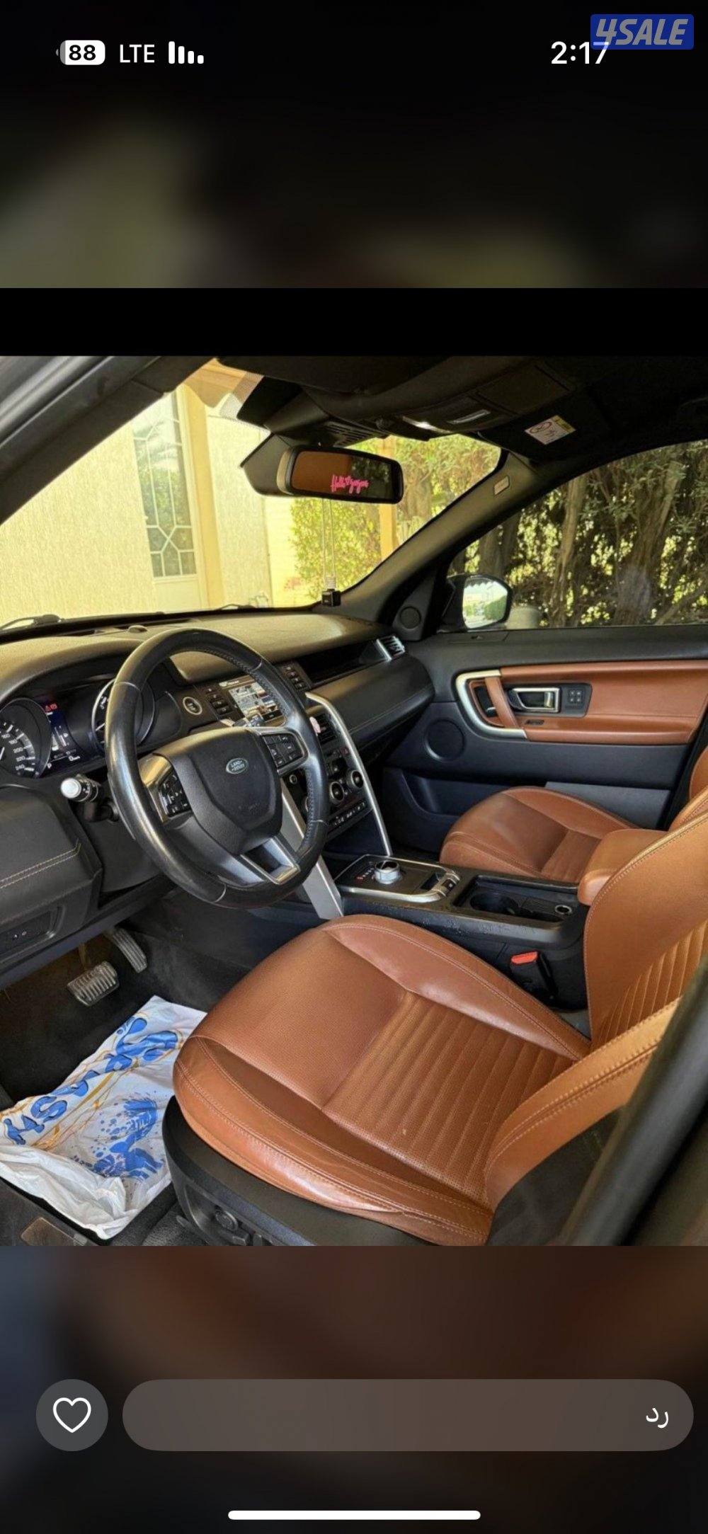 لاندروفر ديسكفري 2015 بحالة الوكاله ماشي 138 نظيف جدا كامل المواصفات8