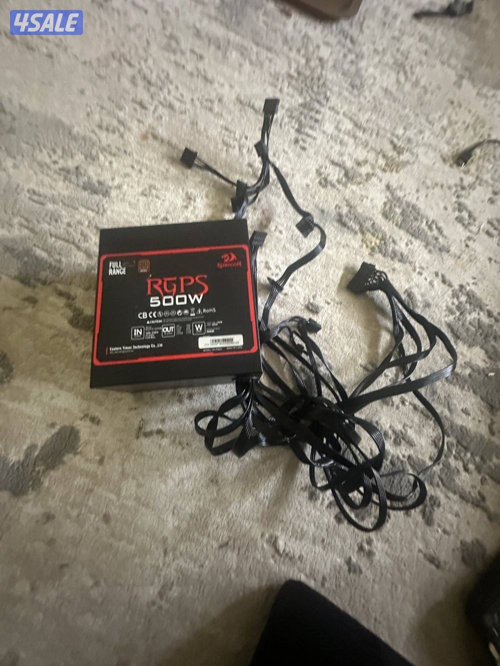 للبيع كرت شاشه gtx 1650و بور سبلاي 500 واط2