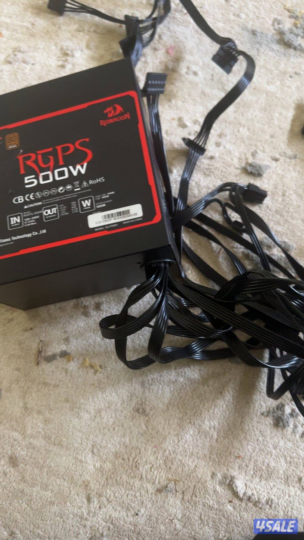 للبيع كرت شاشه gtx 1650و بور سبلاي 500 واط5