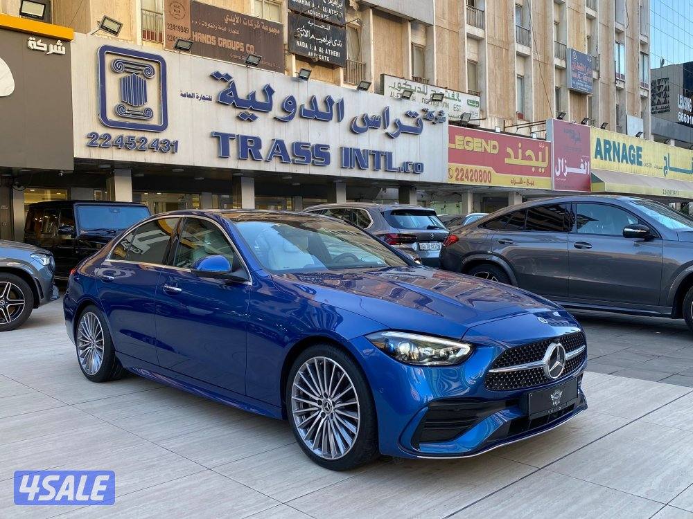 مرسيدس C300 موديل 2023 عداد 10 الف كيلو فقط وارد الملا سيرفس منتظم1