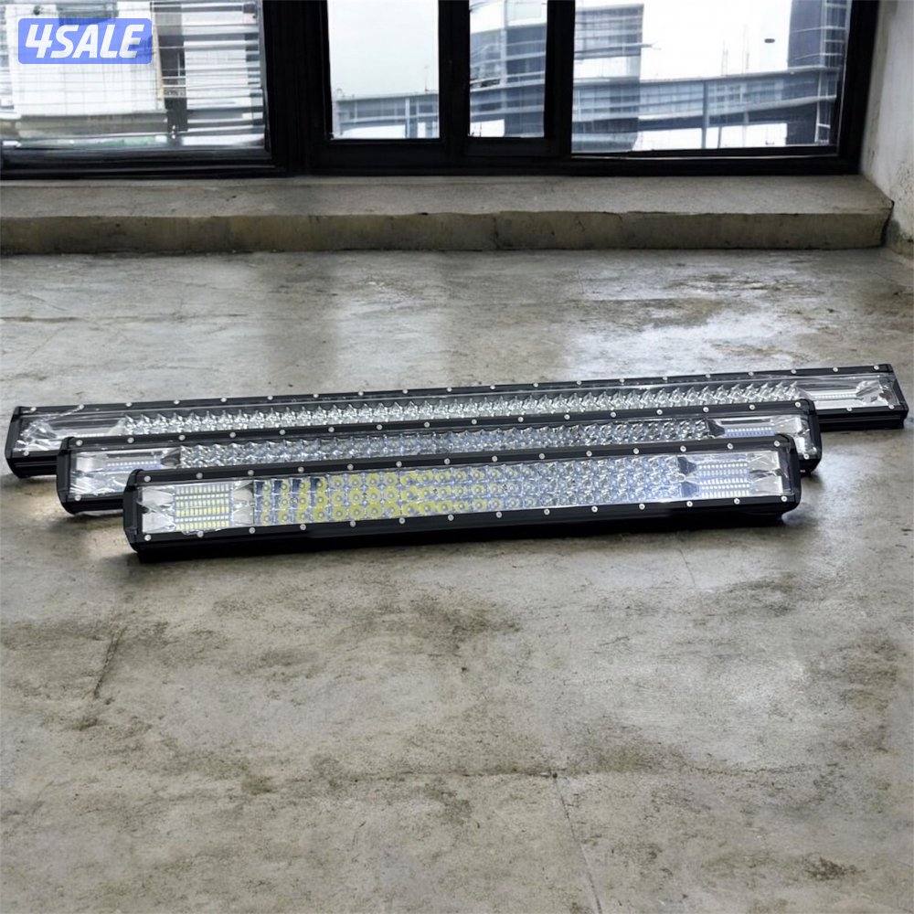 للبيع كشافات ال اي دي بار مع القواعد جديده بالكرتون باحجام مختلفه4