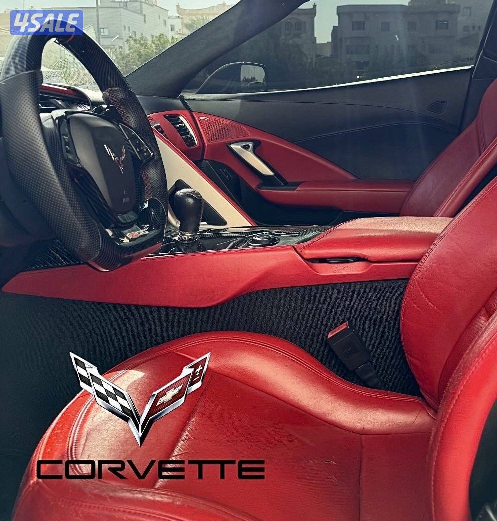 كورفيت 2015 جير عادي بحاله ممتازه7