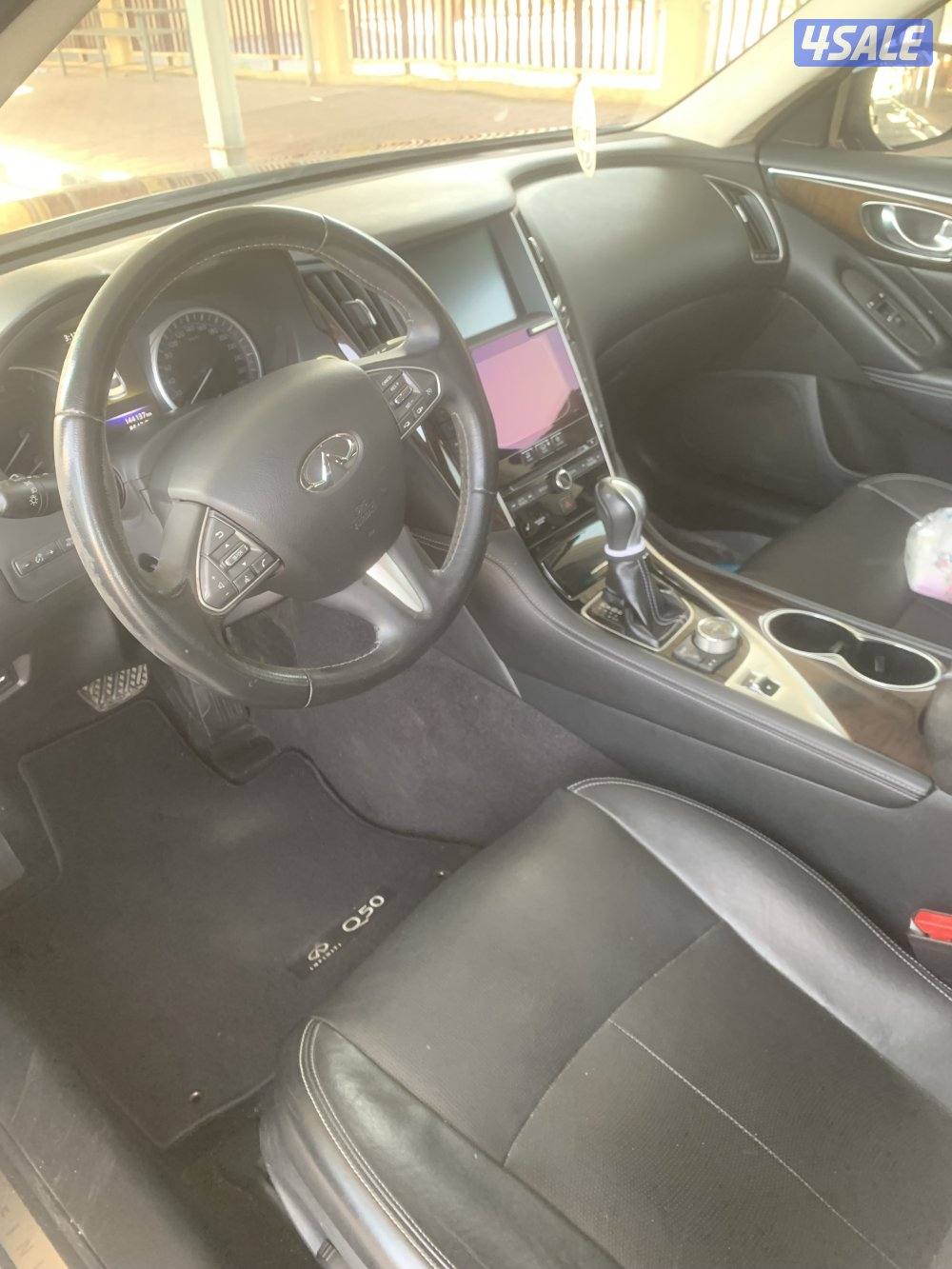 انفنتي Q 50  موديل 2017. ماشي 144 الف 4. سلندر4