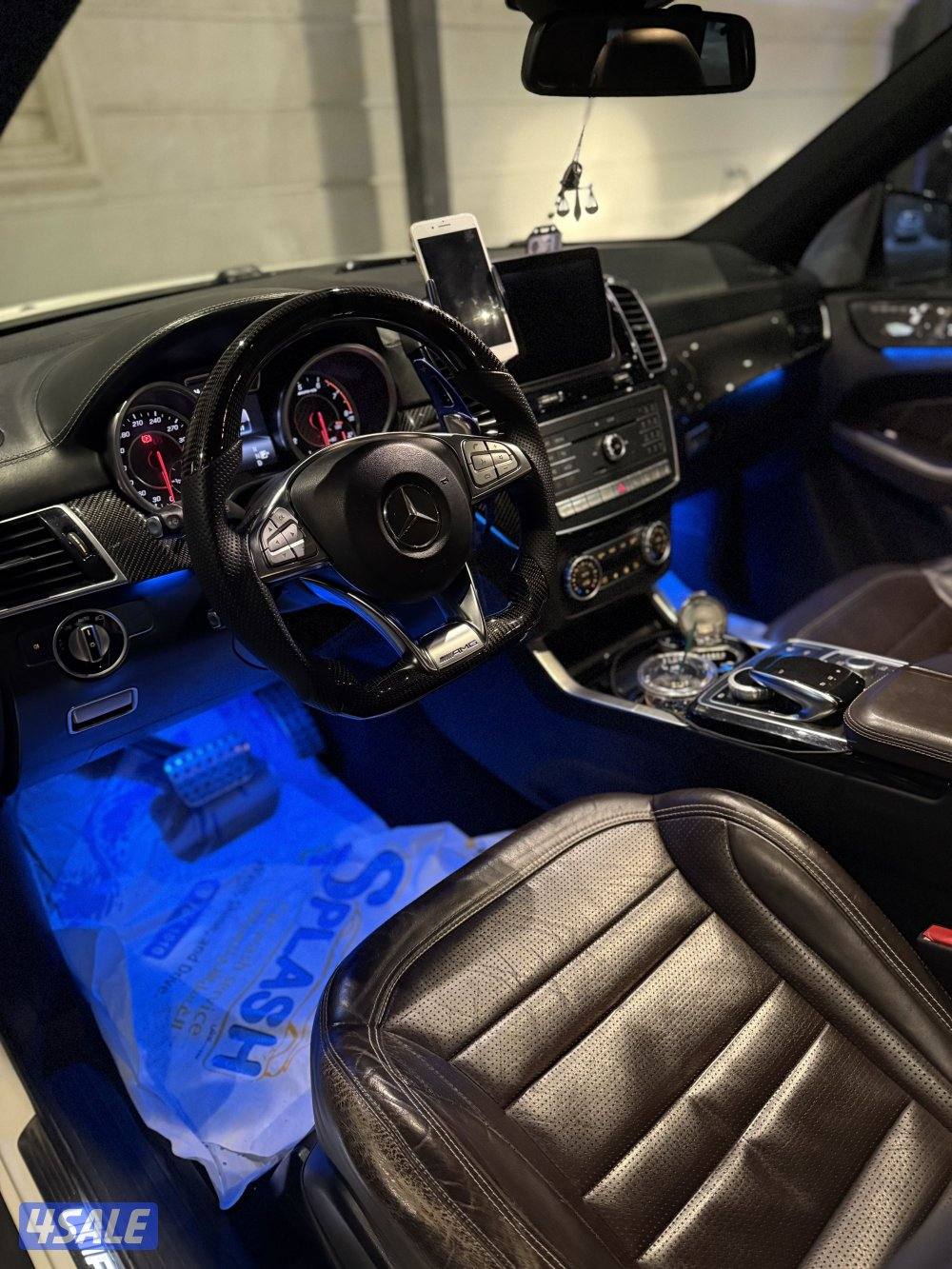 للبيع gle 63 AMG صبغ الوكاله4