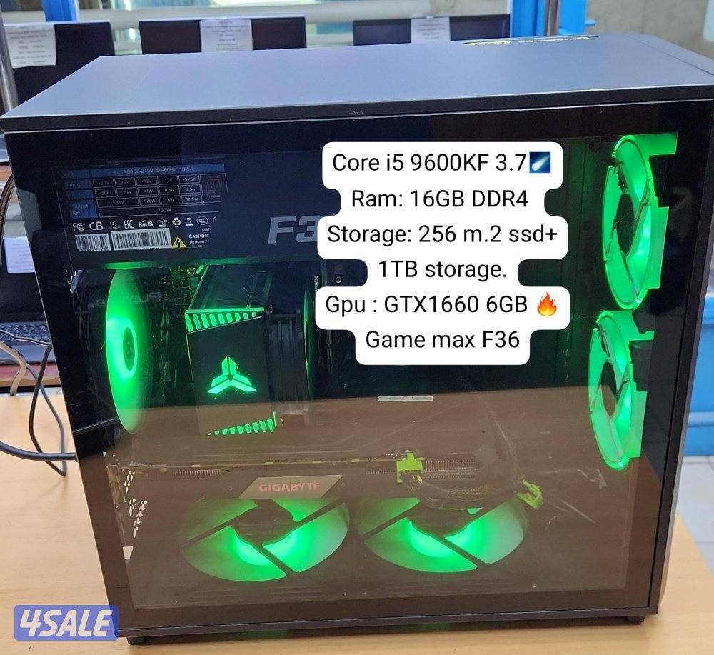 للبيع كل أنواع الكمبيوترات بي سي القمينق الجديد والمستعملة بأرخص السعر6