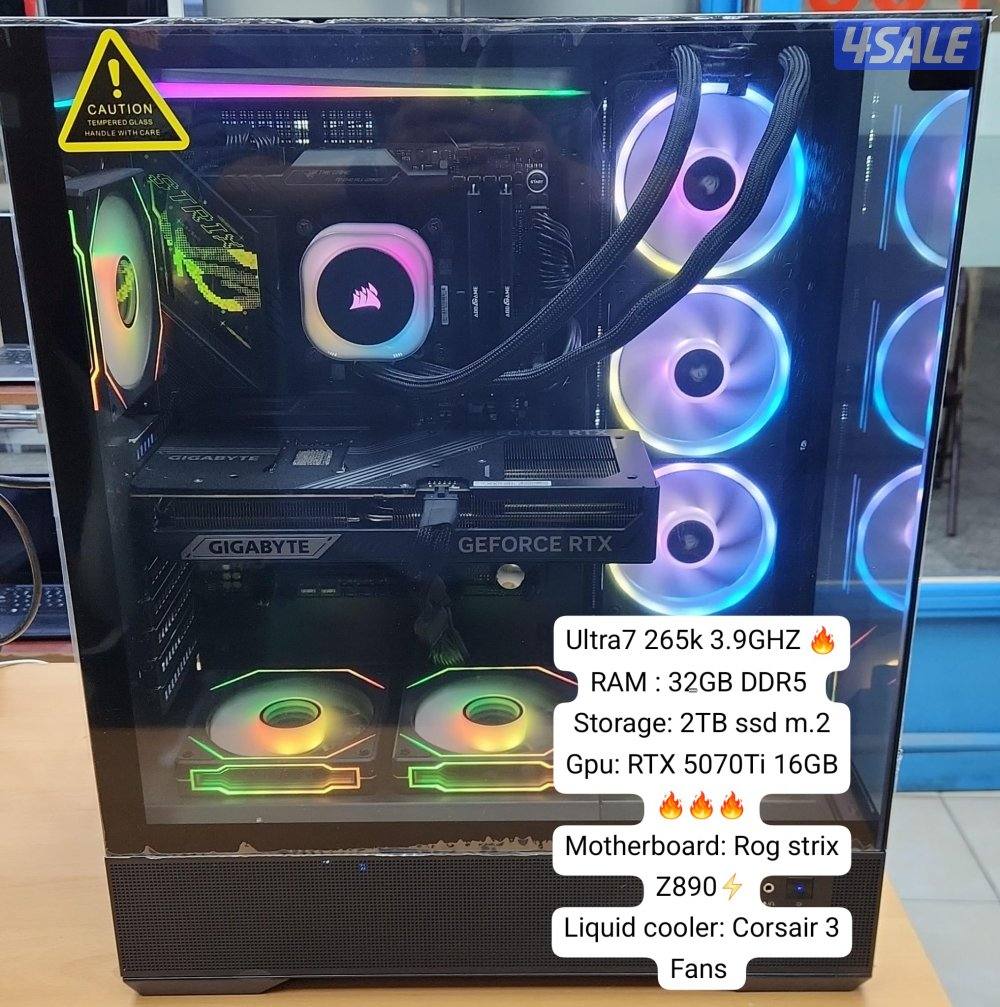 للبيع كل أنواع الكمبيوترات بي سي القمينق الجديد والمستعملة بأرخص السعر11