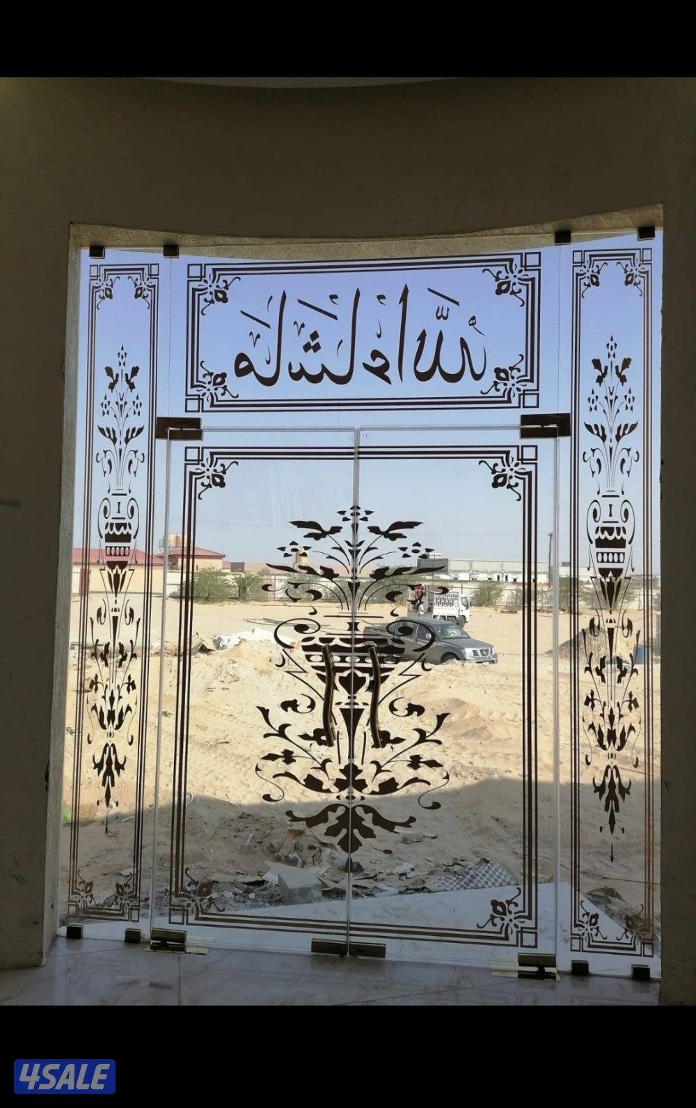 زجاج سكوريت ومراياشور بوكس وجهات منازل وجهات محلات14