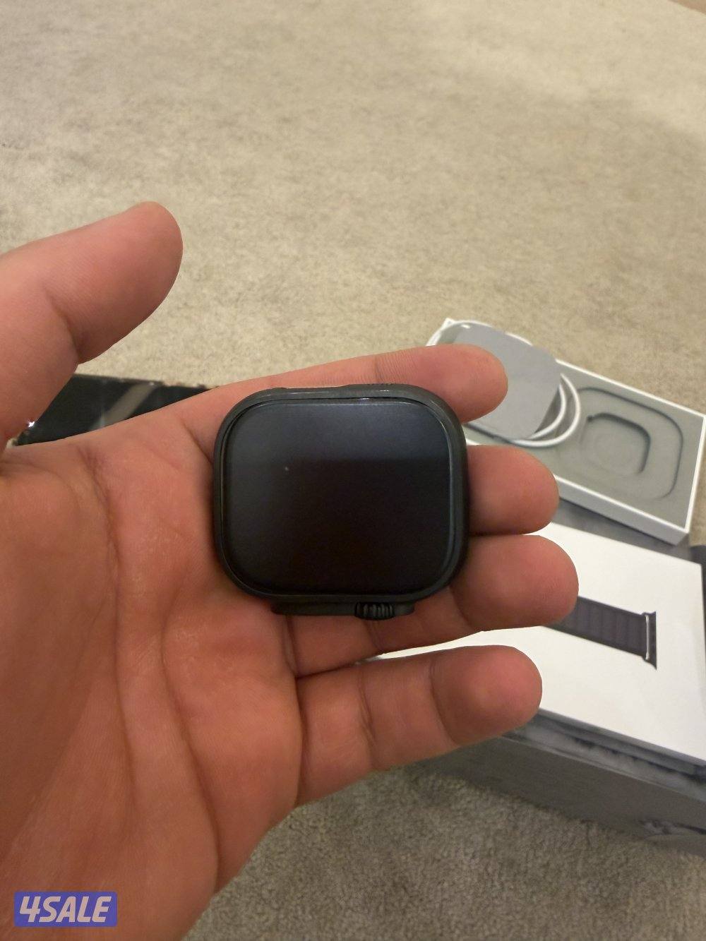 ساعة الترا ٣ كالجديدة الستراب الأصلي مانفتح1