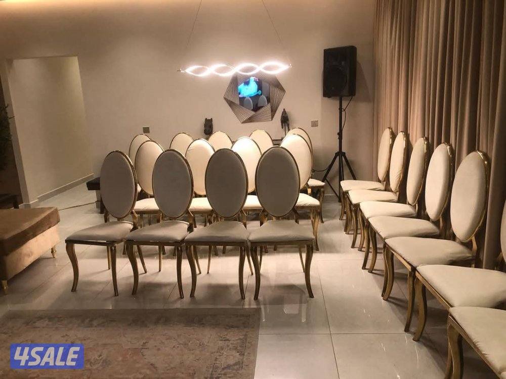 تأجير كراسي وطاولات غنفات مكيفات زينه دفيات خيمة بيت شعر كوشه رجال8