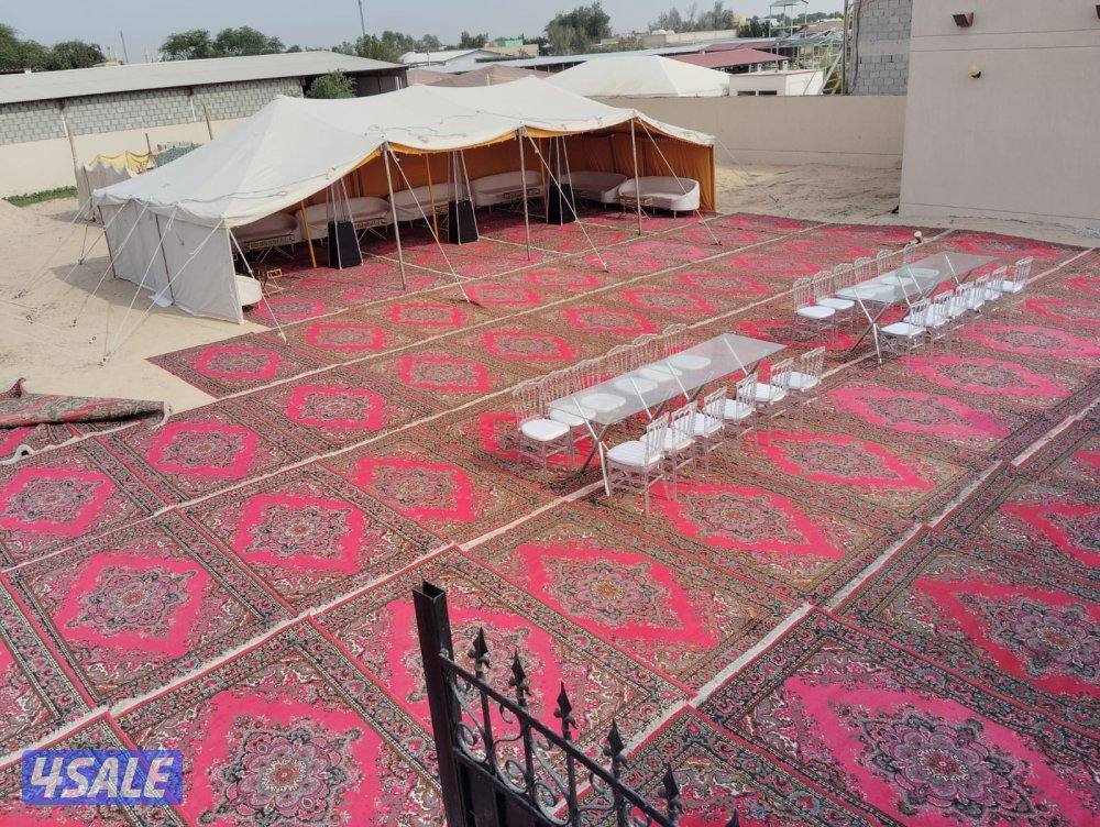 تأجير كراسي وطاولات غنفات مكيفات زينه دفيات خيمة بيت شعر كوشه رجال12