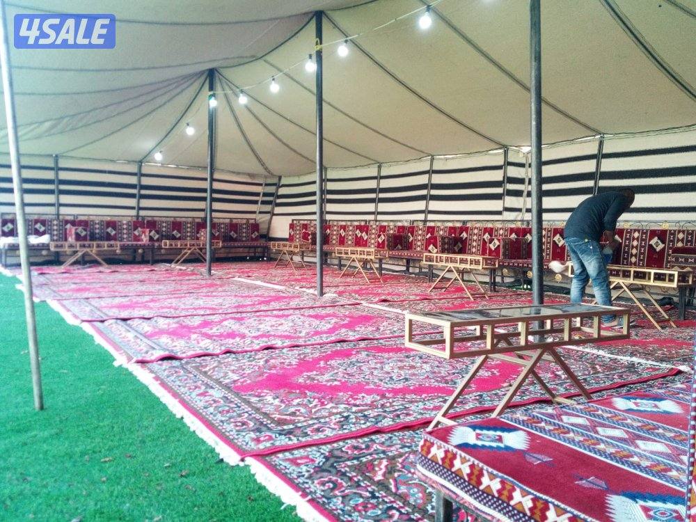 تأجير كراسي وطاولات غنفات مكيفات زينه دفيات خيمة بيت شعر كوشه رجال15