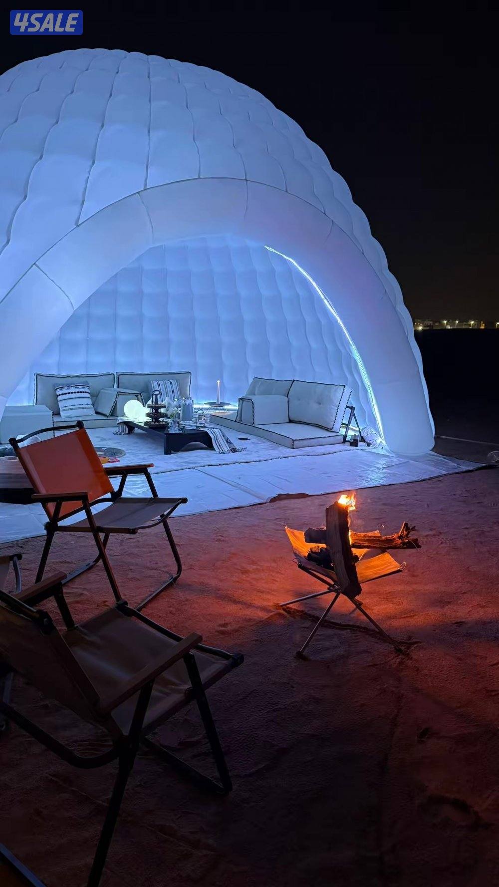 للبيع خيمة الغيمه مع اغراضها2