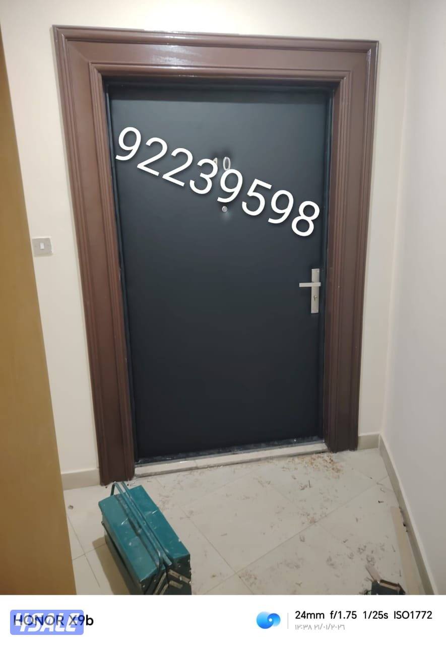 اعمال ديكورات وابواب عازل و  جبسم بورد وصبغ12