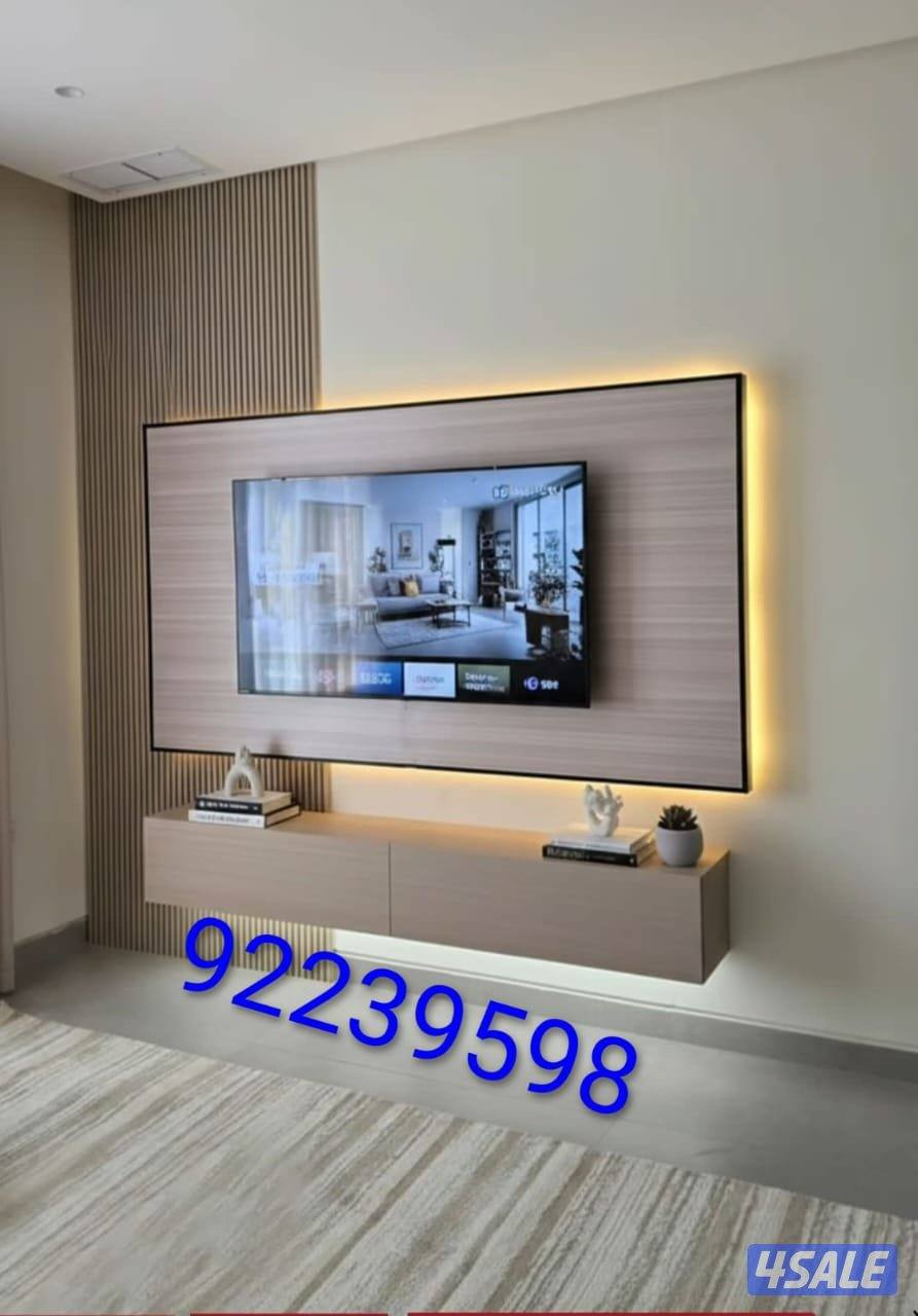 اعمال ديكورات وابواب عازل و  جبسم بورد وصبغ13