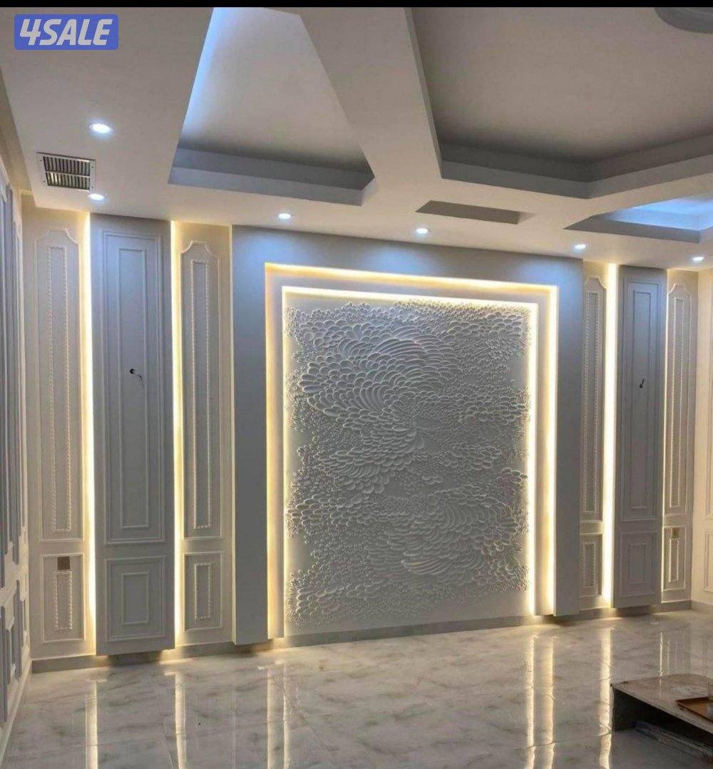 ابونور لعمل جميع الديكورات الخشبية وورق الجدران وبديل الحجر وبديل الرخ2