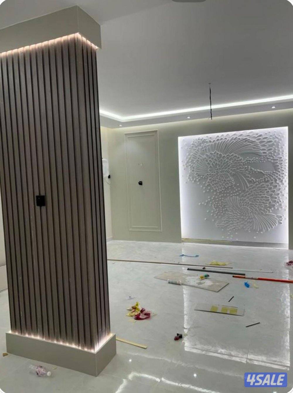 ابو نورا لجميع انواع الديكورات الخشبية وورق الجدران وبديل الحجر وبديل5