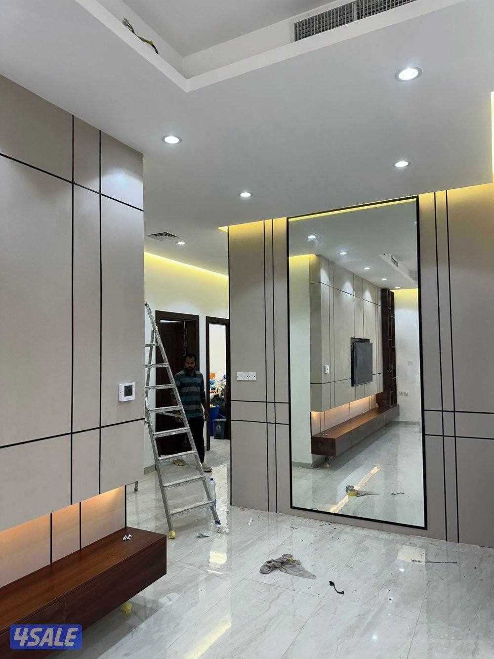 ابو نورا لجميع انواع الديكورات الخشبية وورق الجدران وبديل الحجر وبديل8