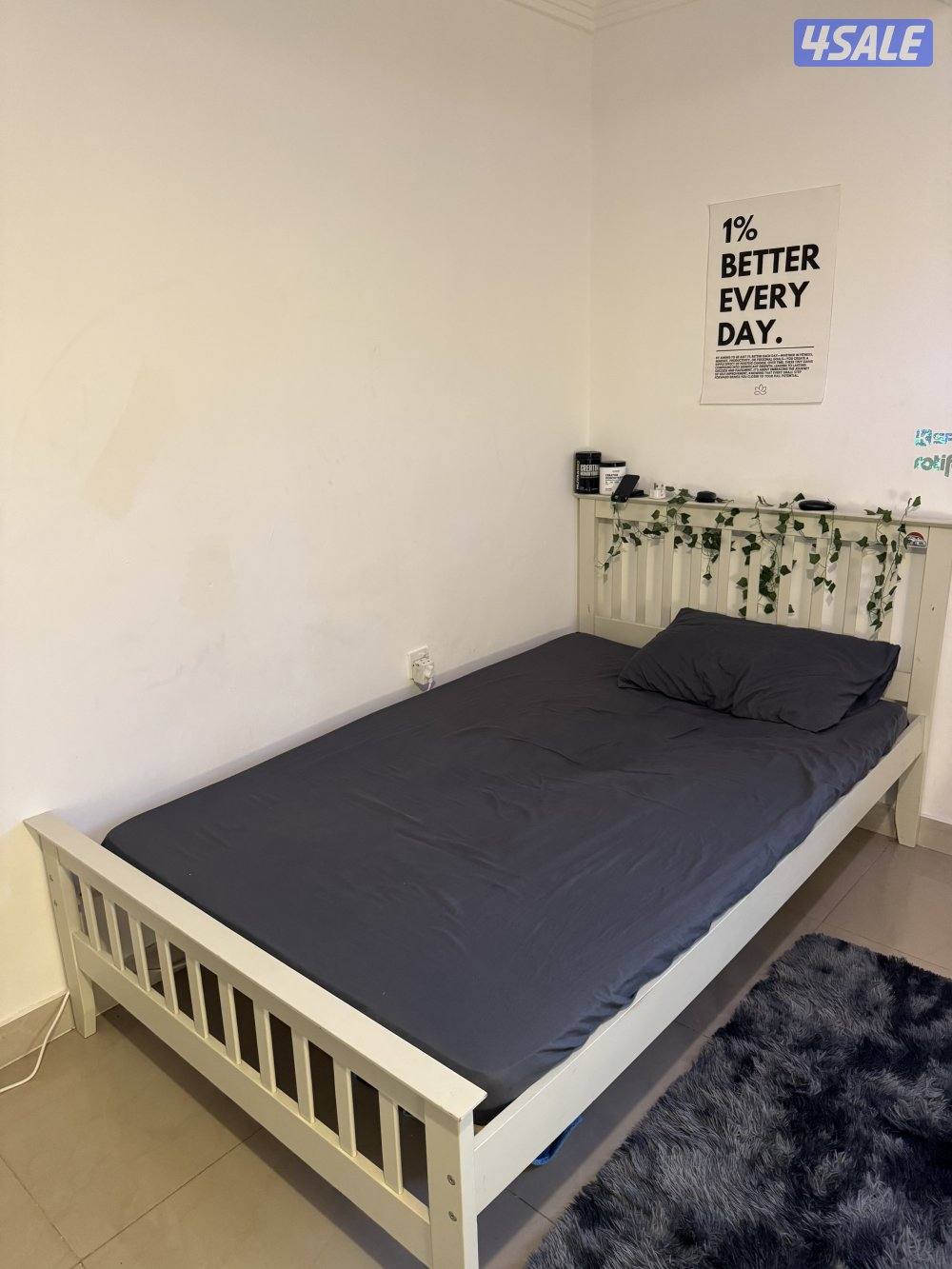 للبيع سرير نفرين بحالة ممتازة2