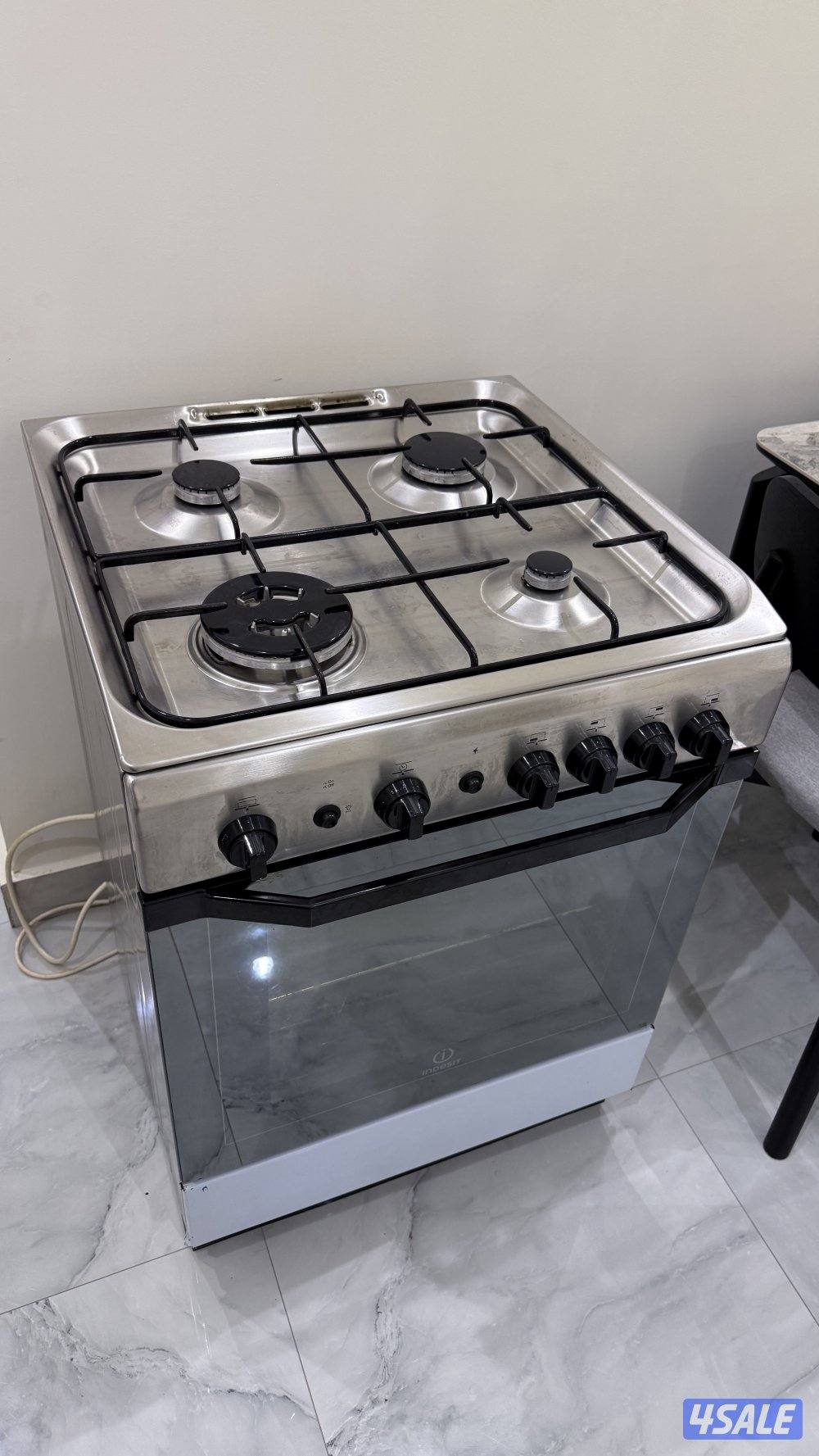 طباخ غاز ٤ شعلات ماركة indest1