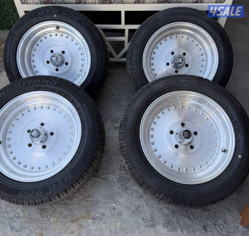 للبيع زنقات سنتر.لاين أمريكي الأمامي 7 والخلفي 8 مع تواير جديده0