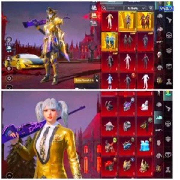 حساب ببجي للبيع على السوم0