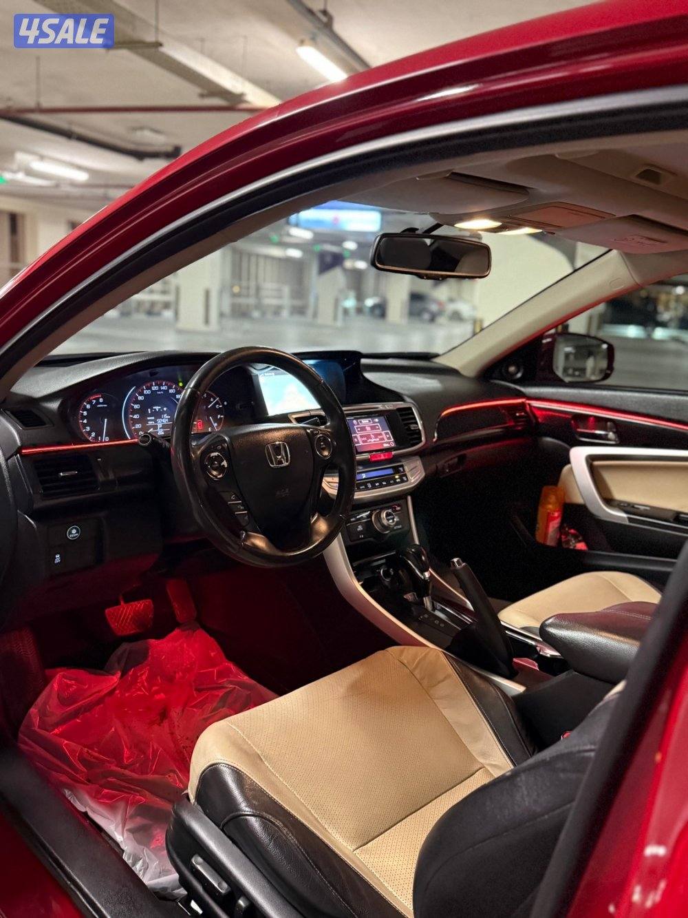 Honda Accord coupe 2014 V6 - شرط الفحص كامل المواصفات10