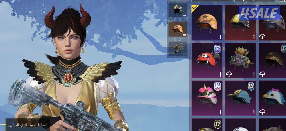 حساب ببجي فيس البنت - امفور لفل ٥- اسلوب خرافي- للبيع11