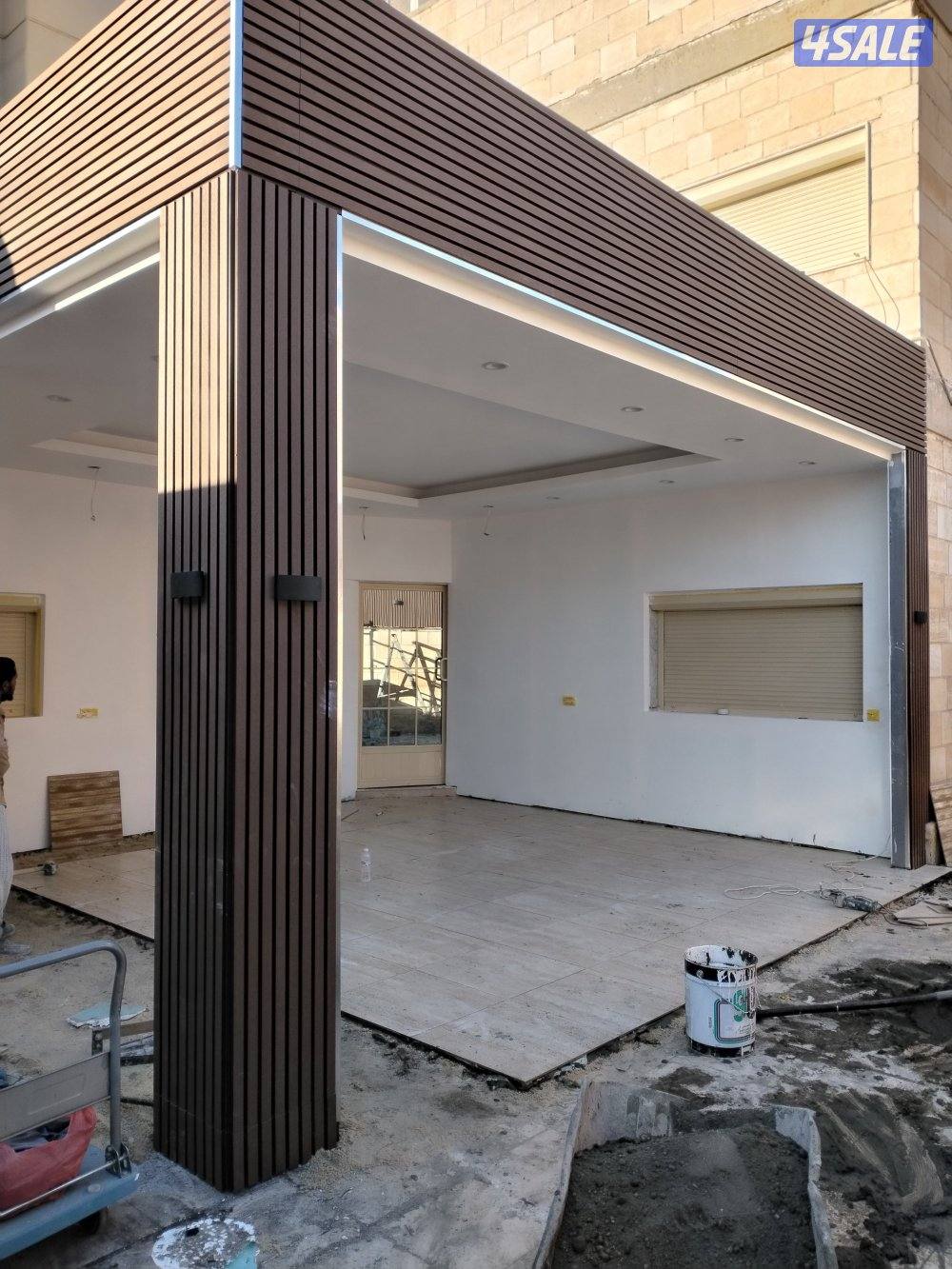 حداده عامه دوانيات ومظلات سيارت غرف سندويتش بانل أسوار عشب0