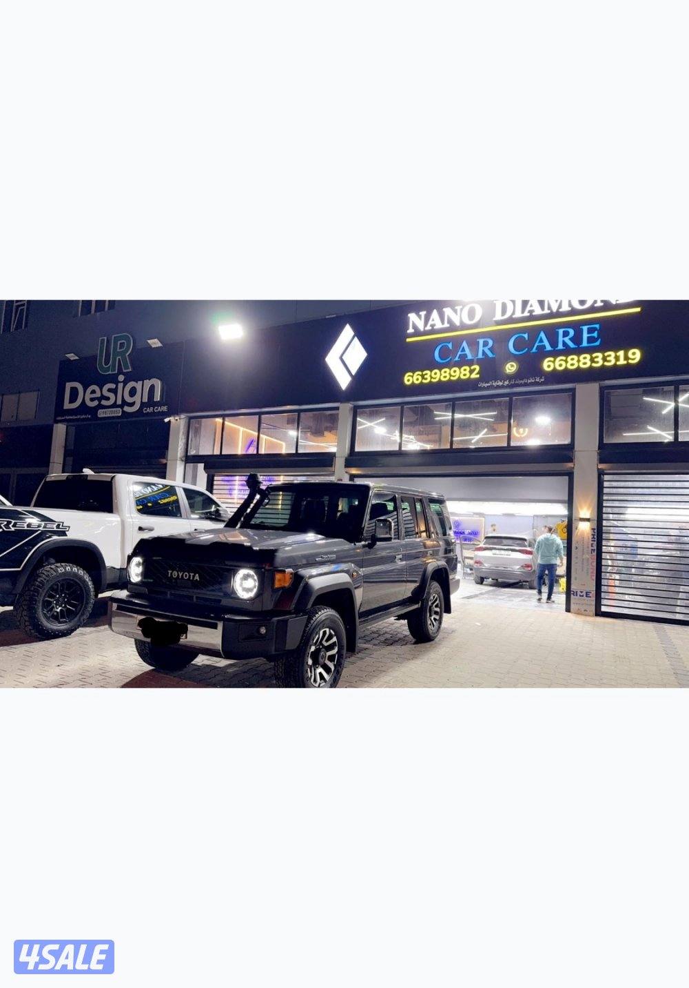 تويوتا نص 2025  بحالة ممتازة واضافات1