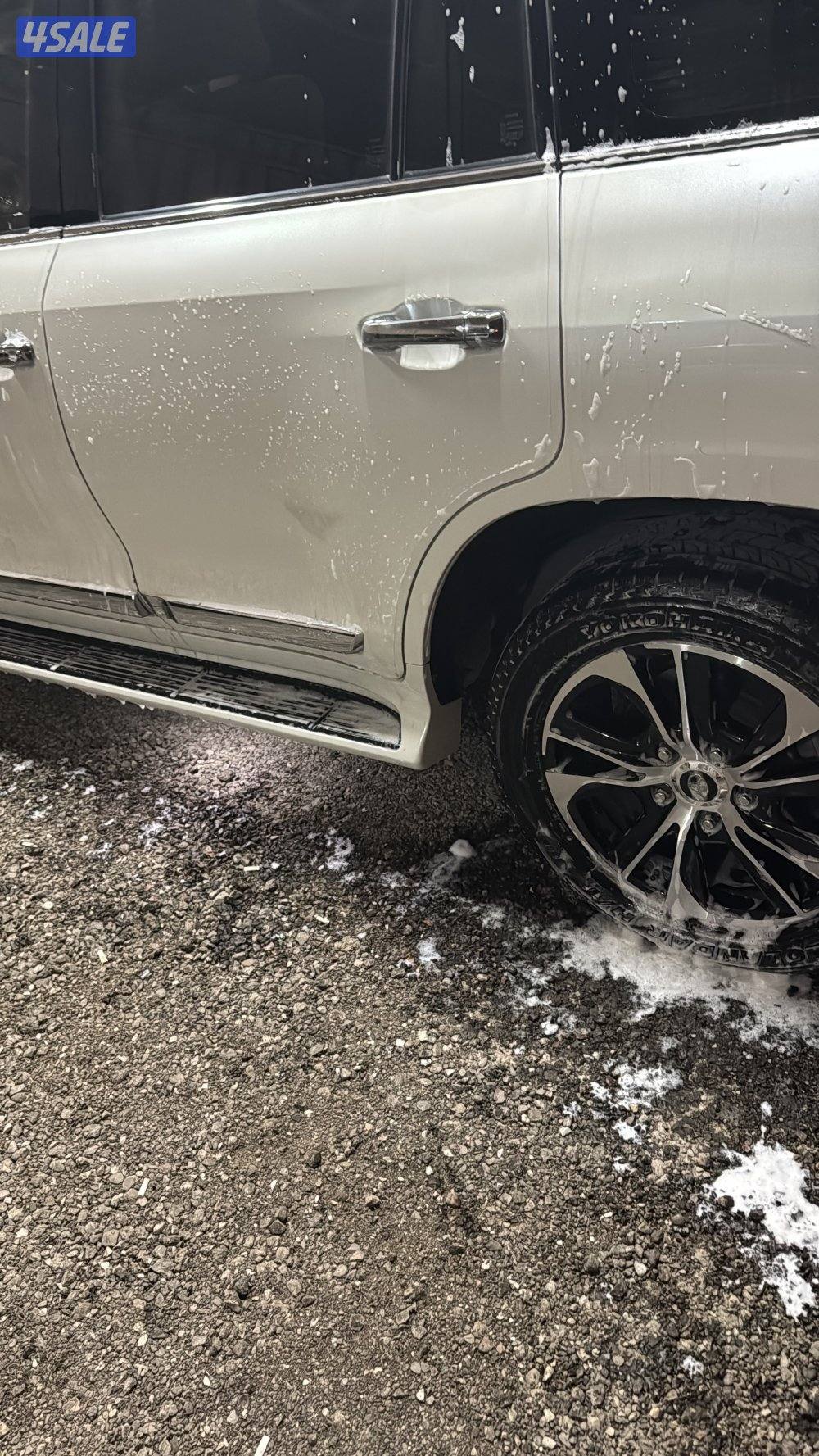 لاند كروزر 2021 صبغت الوكاله المالك الثاني وارد الساير ماشي 127 الف0