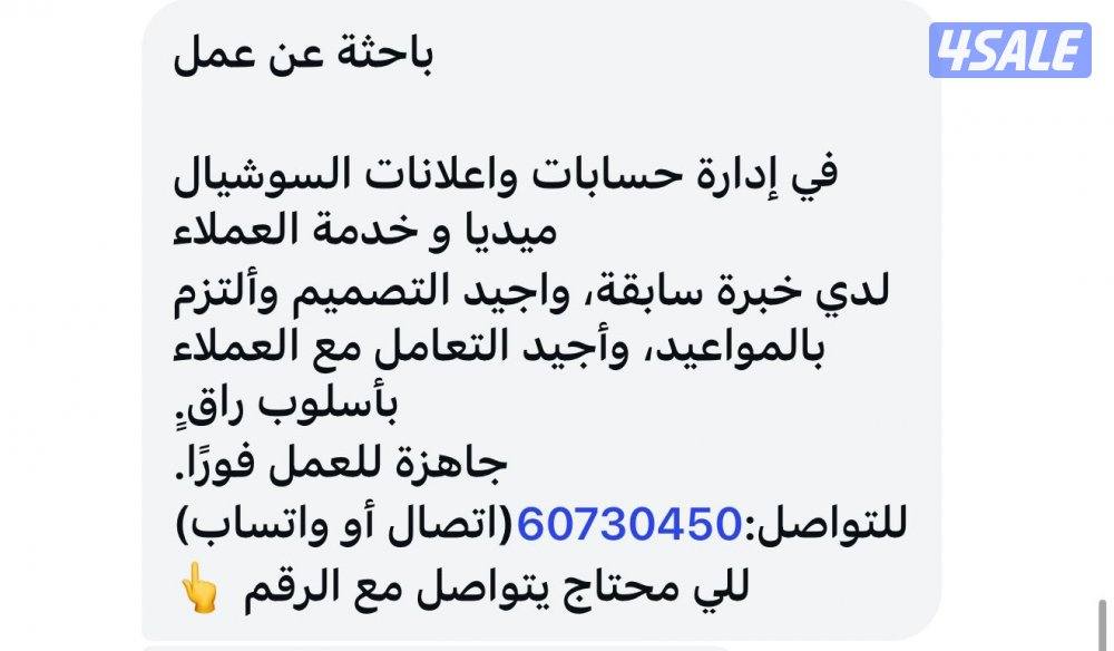 باحثة عن عمل0