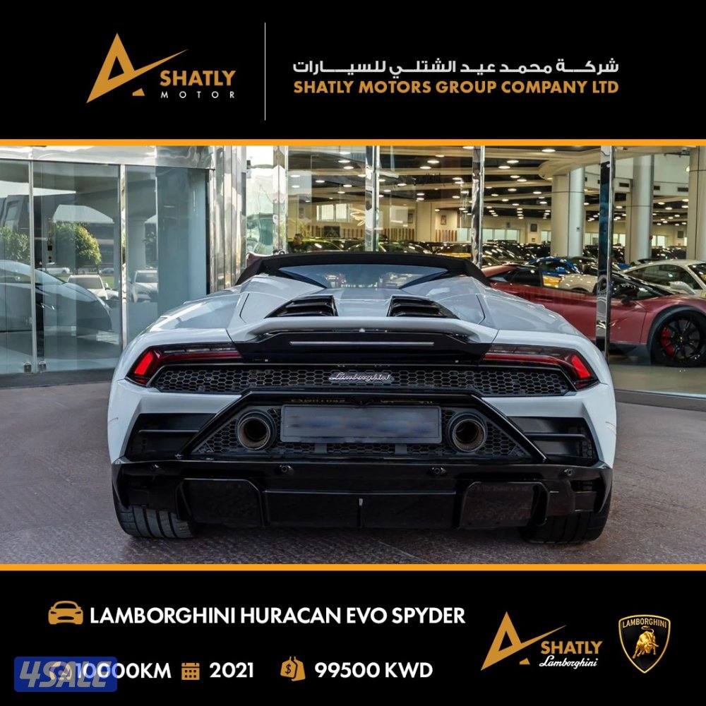 لامبورجيني HURACAN EVO - مجموعة محمد عيد الشتلي للسيارات6