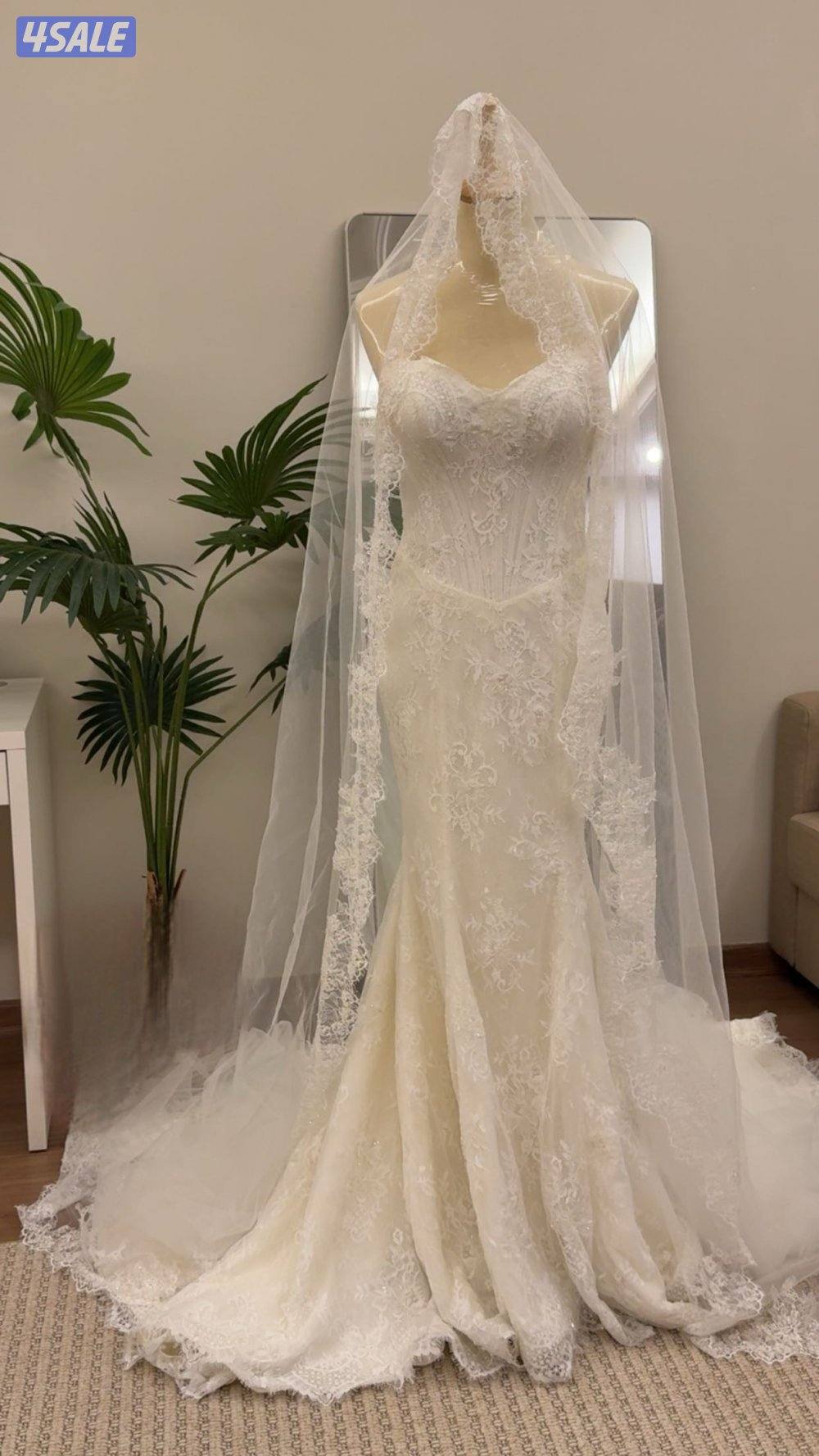 فستان عروس لبسه وحده من تركيا راقي جدا0