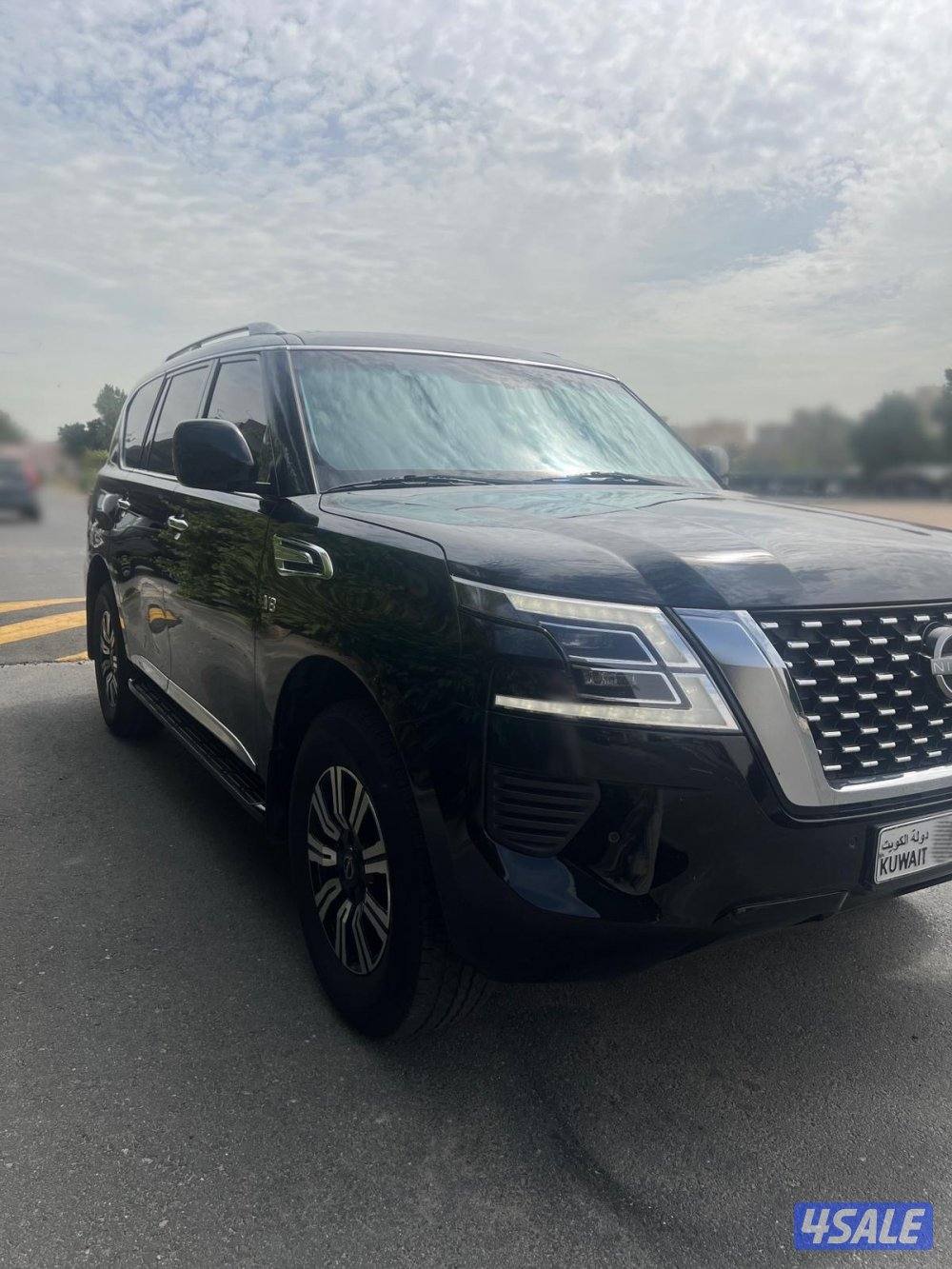 للبيع باترول 2022 اسود شرط الفحص بالكامل2