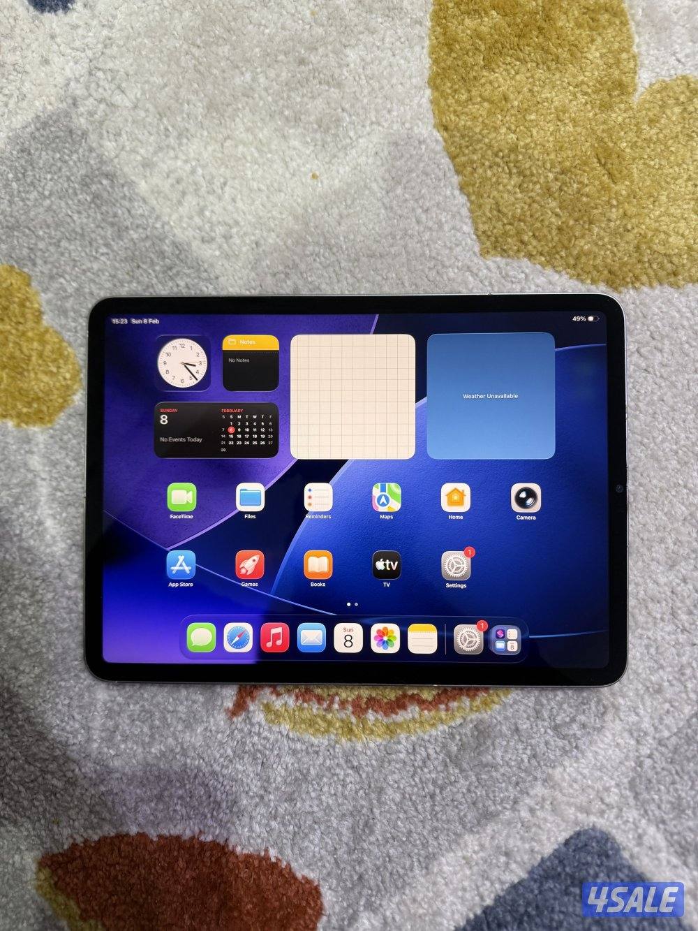 ايباد برو M2 ١١ انش ٢٥٦ جيجا مبدل شاشه اصليه فقط7